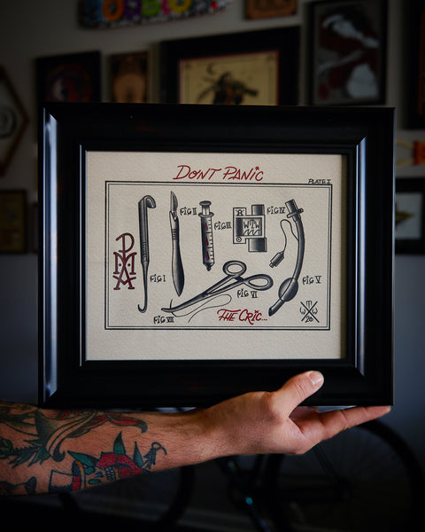 The Cric Plate Print